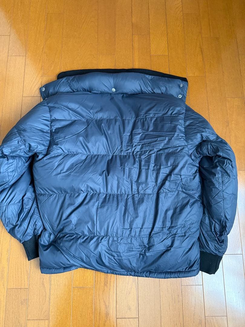 Shimizuダウンジャケット上下セット ブラック 防寒着 FINE LAKE