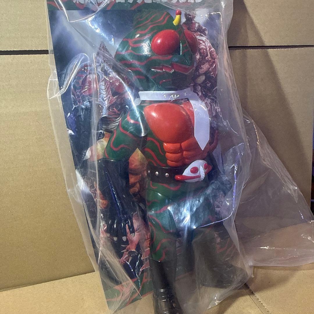 東映レトロソフビコレクション　仮面ライダーアマゾン　後期カラー