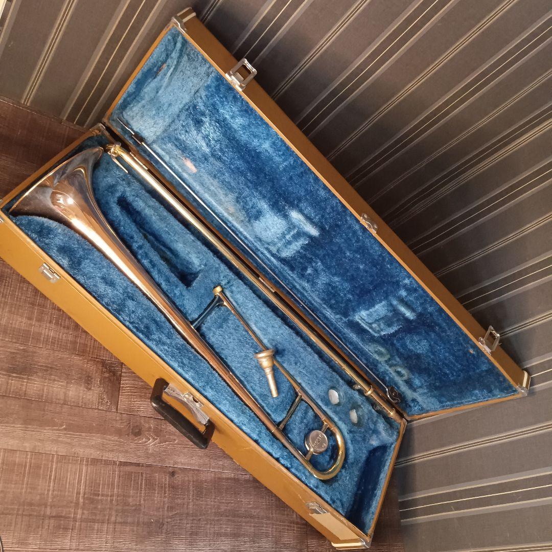 【赤ベル】現状品 YAMAHA テナートロンボーン YSL-353 ハードケース