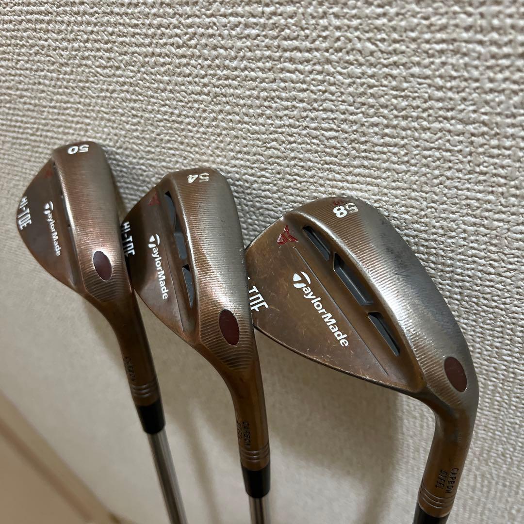 テーラーメイド　ウェッジ　50度　54度　58度　NS 3本セット
