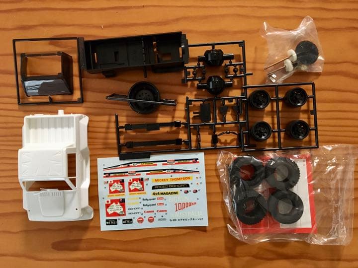 【お値下げ】1/24 グンゼ産業 SUPER 4WD 【一部ジャンク】当時物