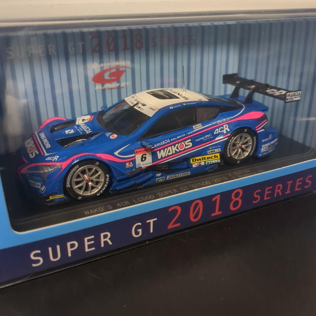保護ケース付 WAKO'S 4CR LC500 スーパーGT 2018 エブロ
