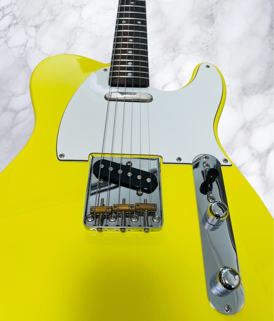 (美品) GrassRoots G-TE-50R イエロー色