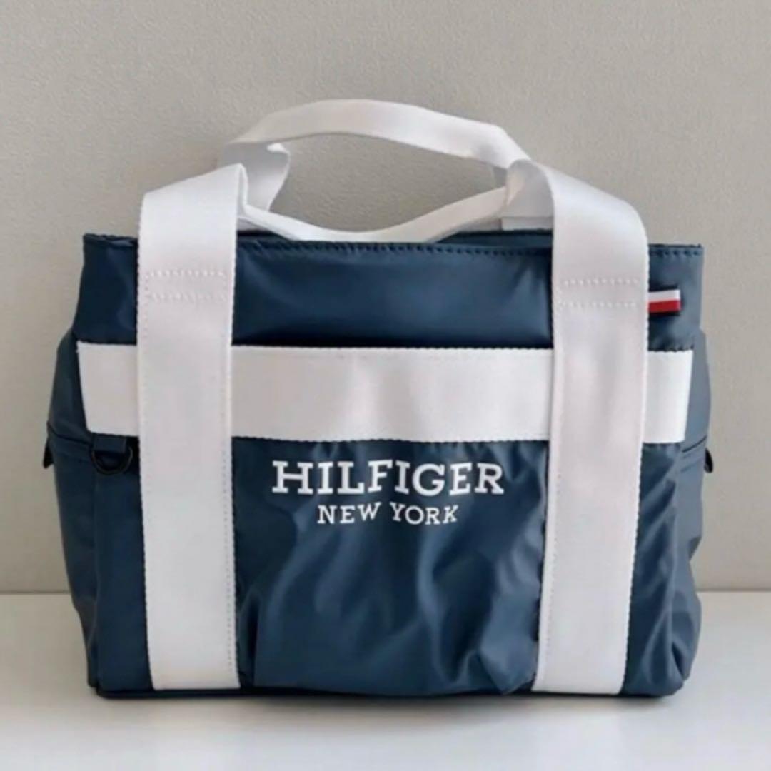 【新品未使用】トミーヒルフィガーゴルフ　ラウンドバッグ トリプルポケット