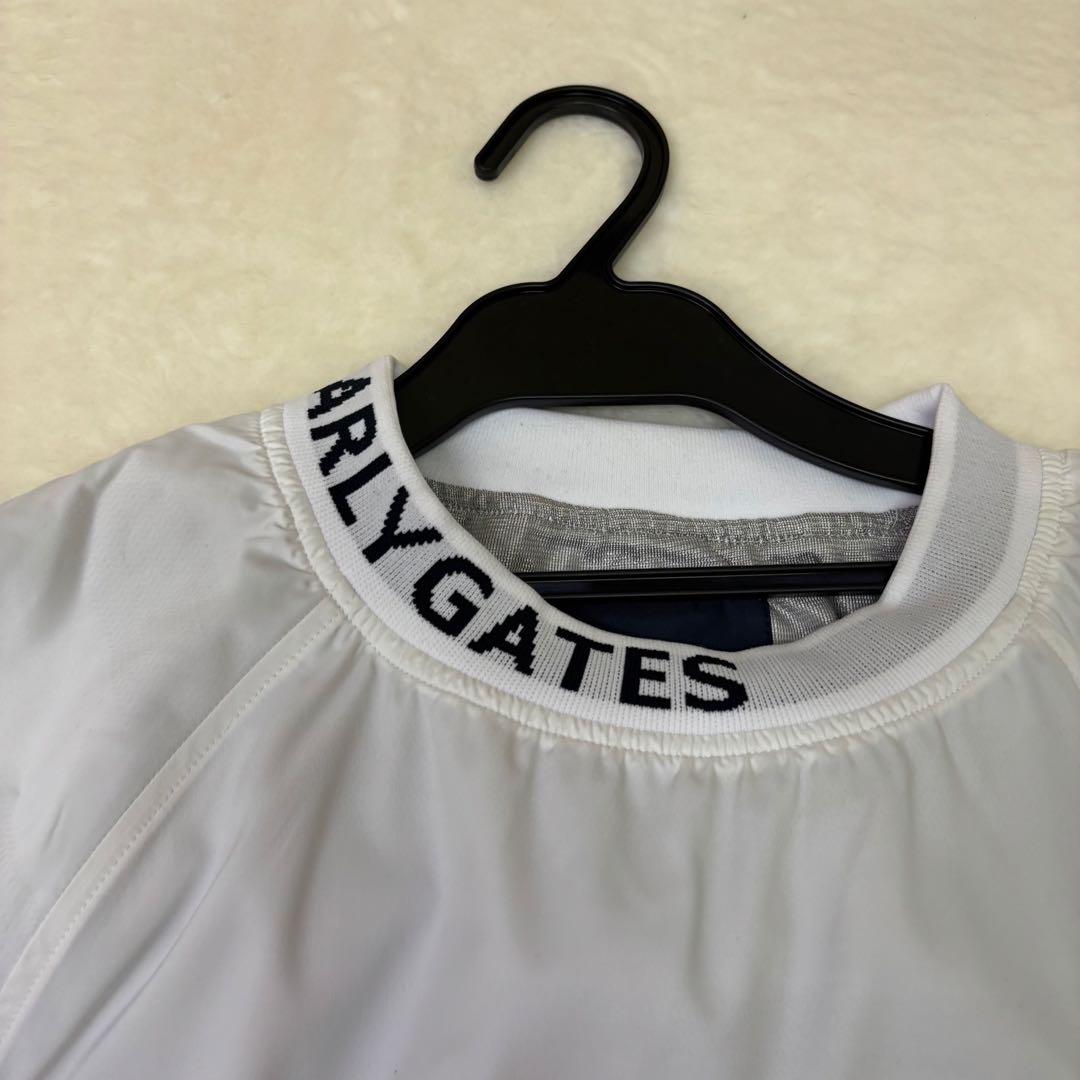 美品　PEARLY GATES ホワイトジャケット　ピステ　ナイロン