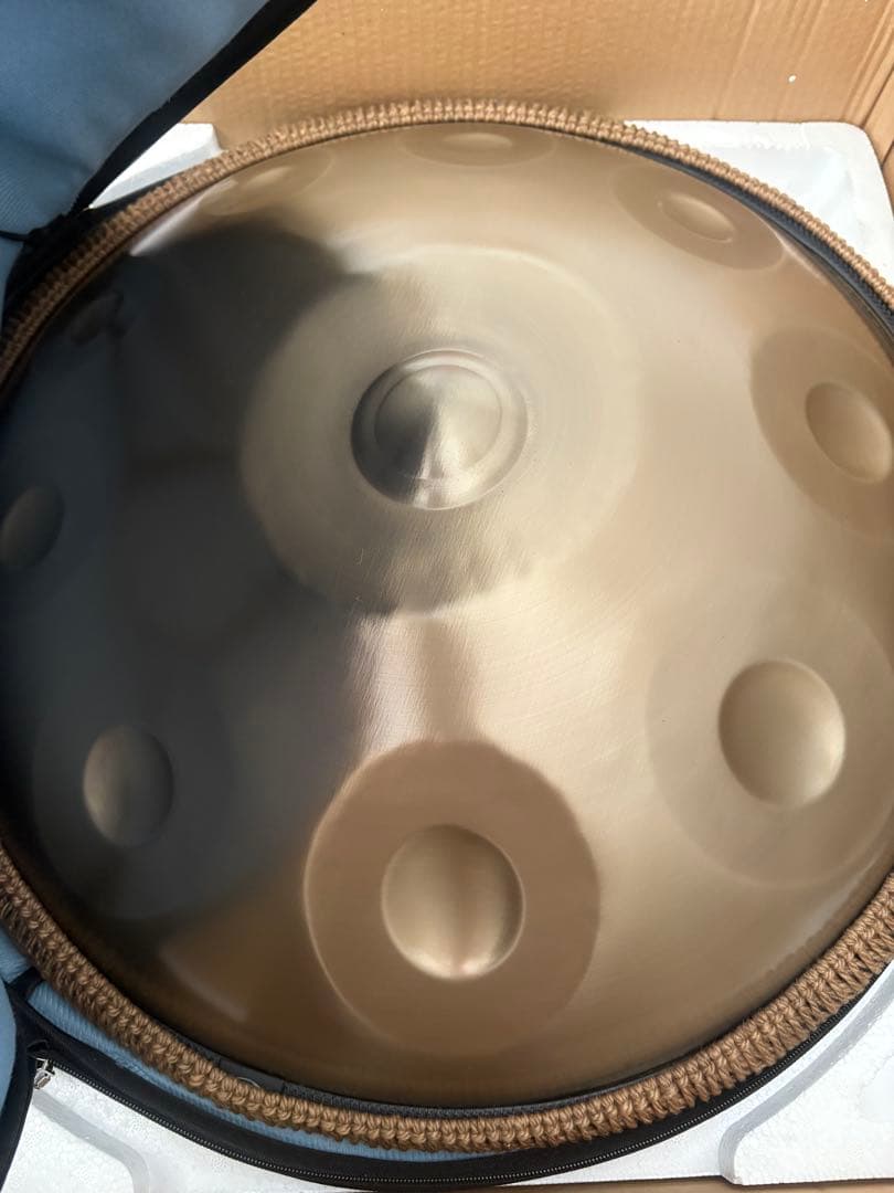 432Hz 10ノート ハンドパン スティールパン　スチールドラム　ハンドドラム