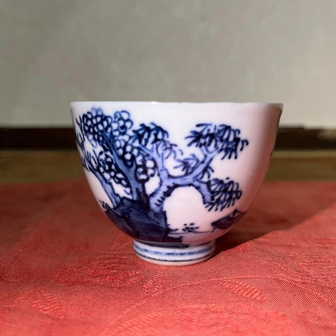 煎茶道具　煎茶碗　5客セット　大明成化年製　お値下げしました