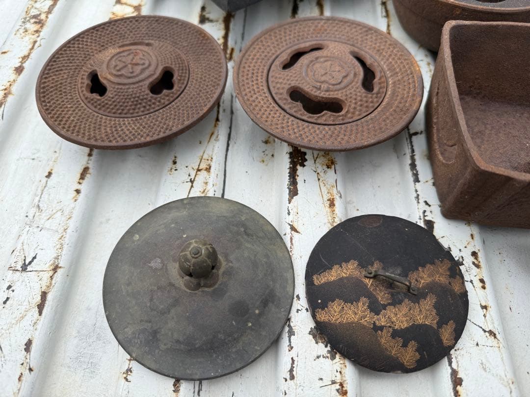 各種　鉄器　鉄瓶　灰皿　茶器　いろいろ　まとめ　金属工芸　鉄製　その他