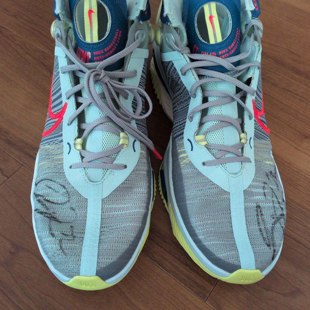 川崎ブレイブサンダース☆ニック・ファジーカス選手サイン入NIKEバッシュ34cm