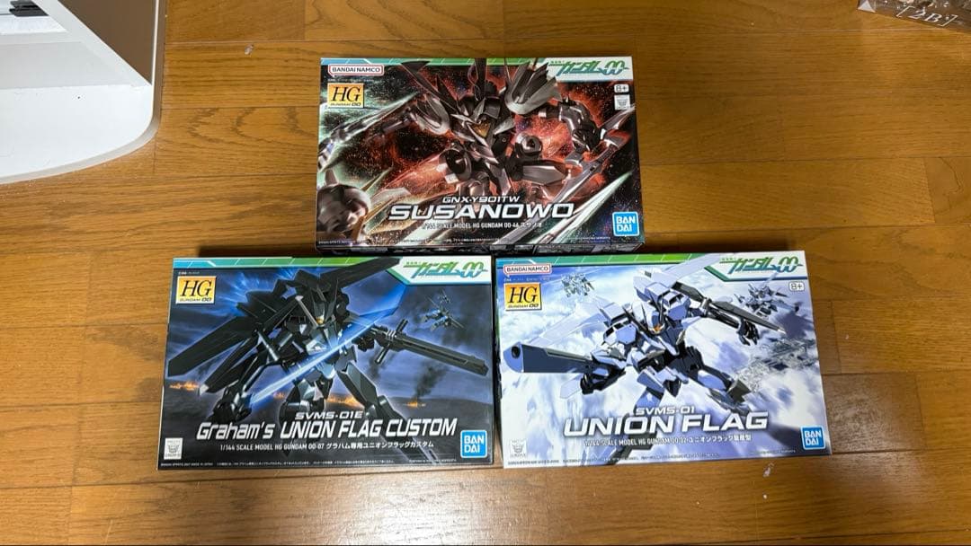 HGガンダムダブルオーキットまとめ売り