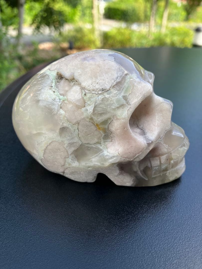 チェリーブロッサム　アゲート　スカル　モチーフ