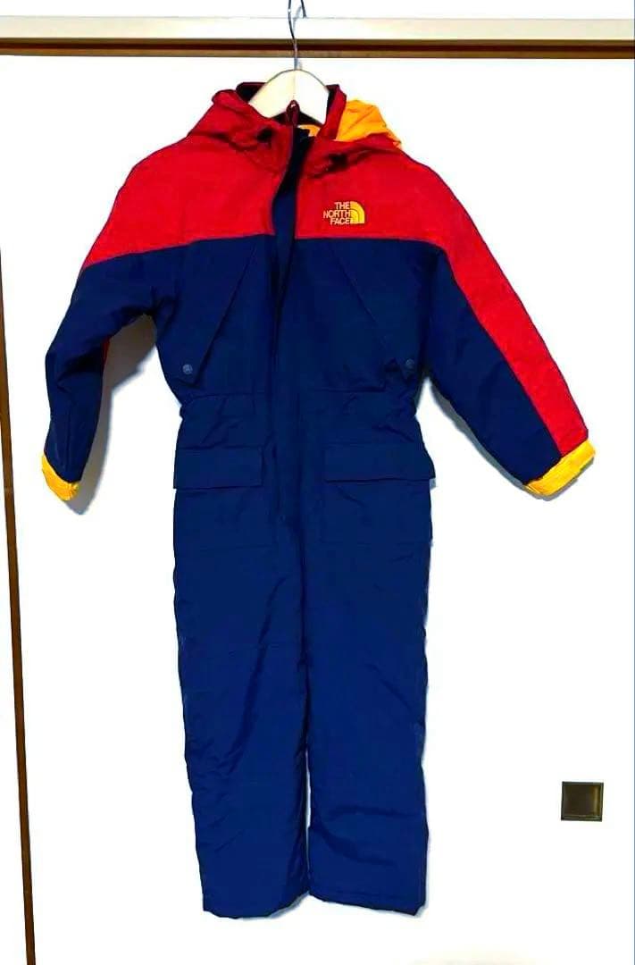ノースフェイス スノボウェア つなぎ サーモライト 120cm 中古品