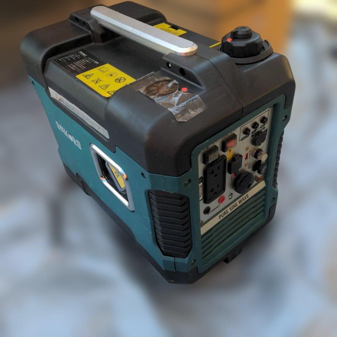 SAKOBS インバーター発電機　防音型定格出力1700w　ジャンク品