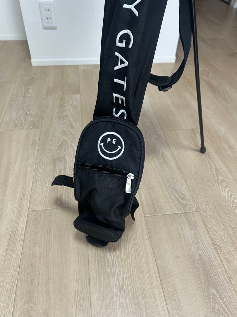 パーリーゲイツ　スタンドバッグ 黒　ゴルフ　 PEARLY GATES