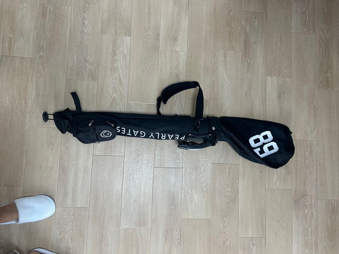 パーリーゲイツ　スタンドバッグ 黒　ゴルフ　 PEARLY GATES