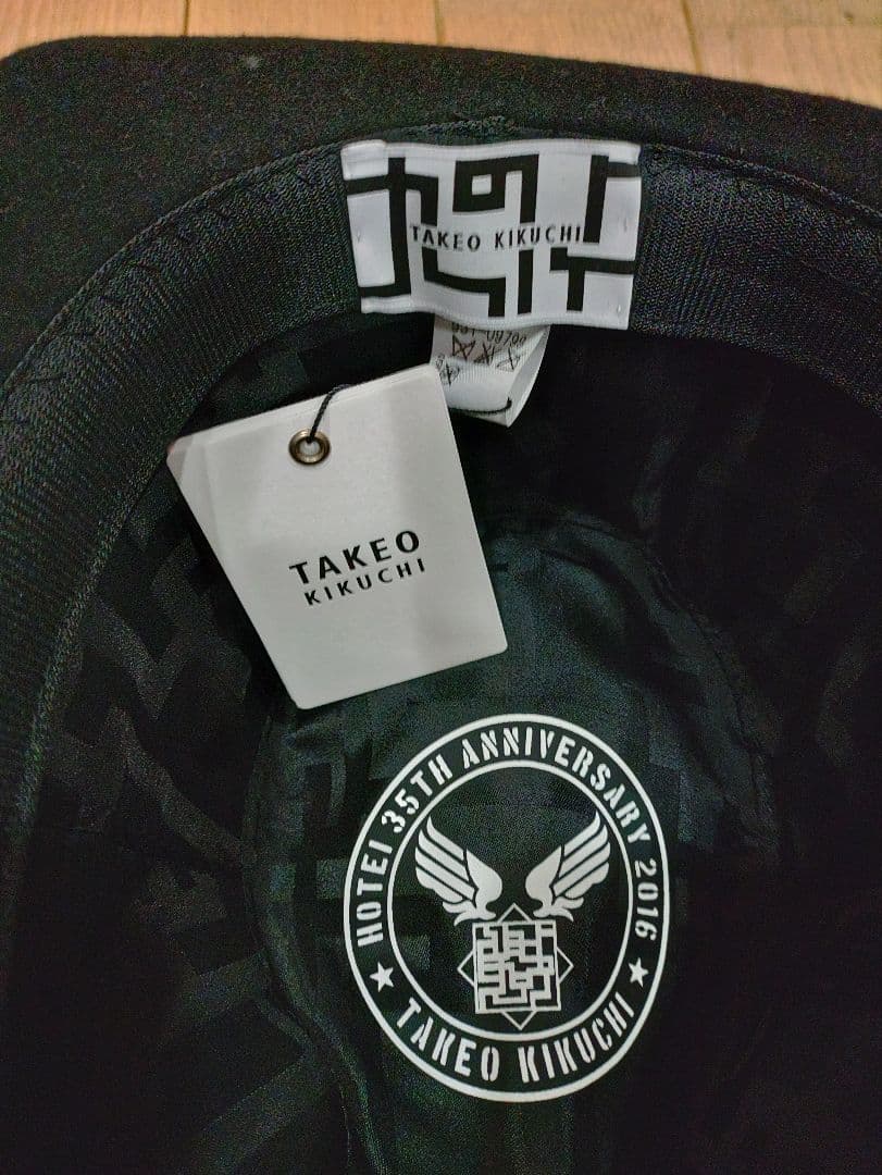 布袋寅泰×TAKEO KIKUCHI　35周年記念　ハット