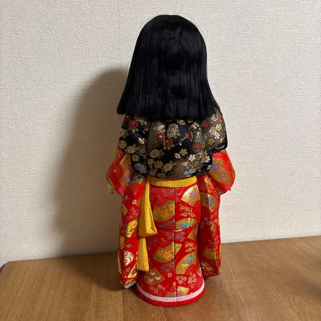 市松人形 日本人形 置物　木目込　43cm