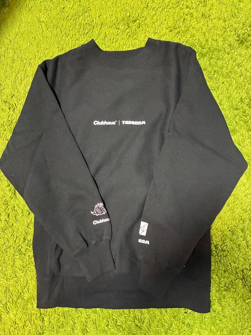 【限定】CLUBHAUS × TANGRAM SWEAT CREW Mサイズ