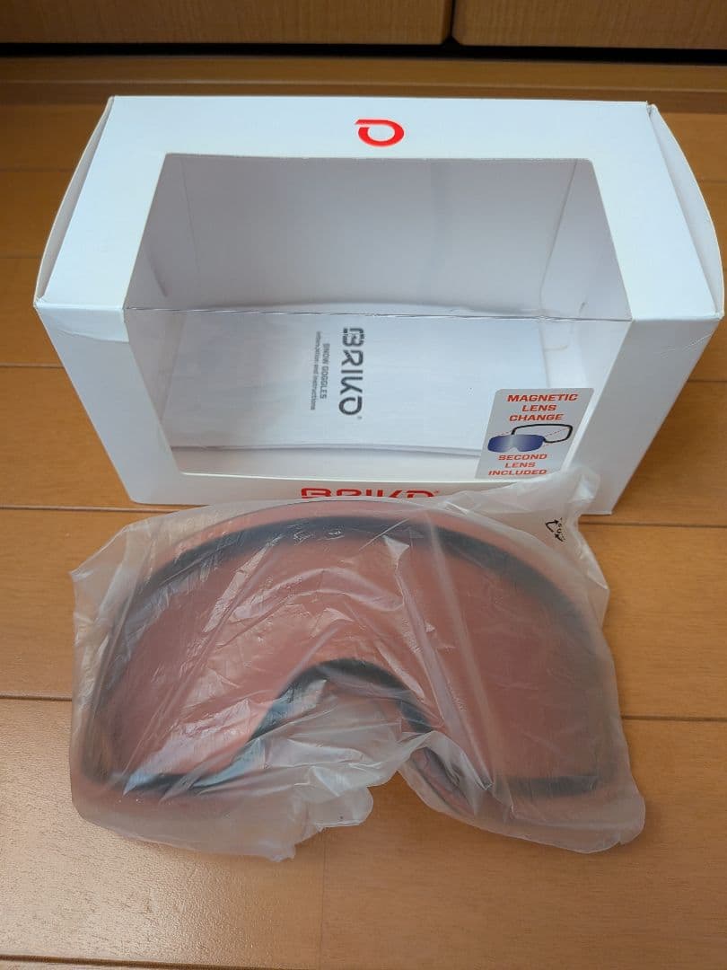 BRIKO マグネット交換式ゴーグル ミラー