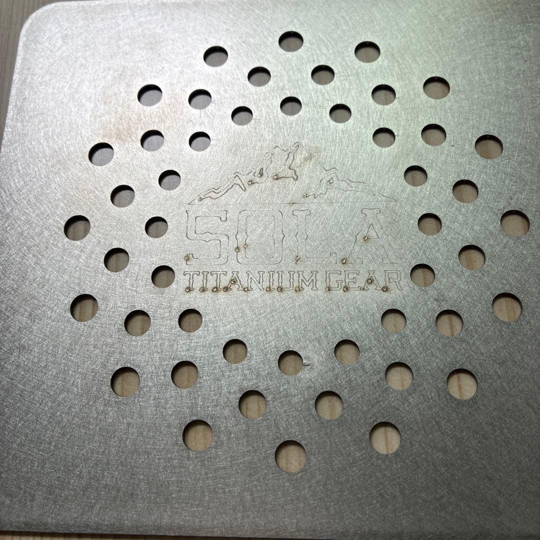 SOLA TITANIUMGEAR Super Table 　ムーンライトギア