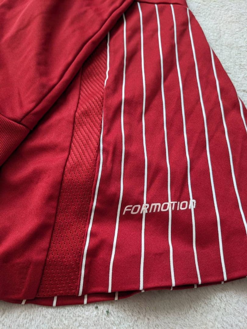 adidas DBU 赤 長袖シャツ