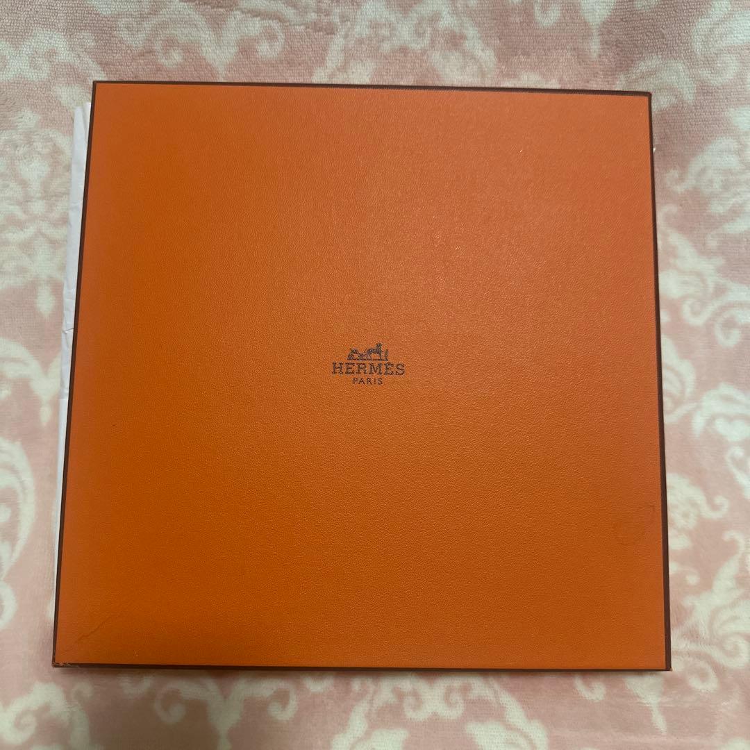 HERMES エルメス　タオルセット　オレンジ　グレージュ