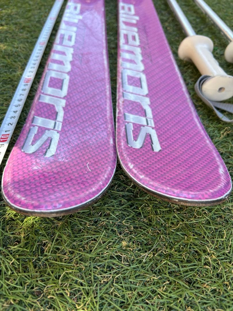 elan エラン ジュニアスキー130cm 4点セット ブーツ23cmポール付き