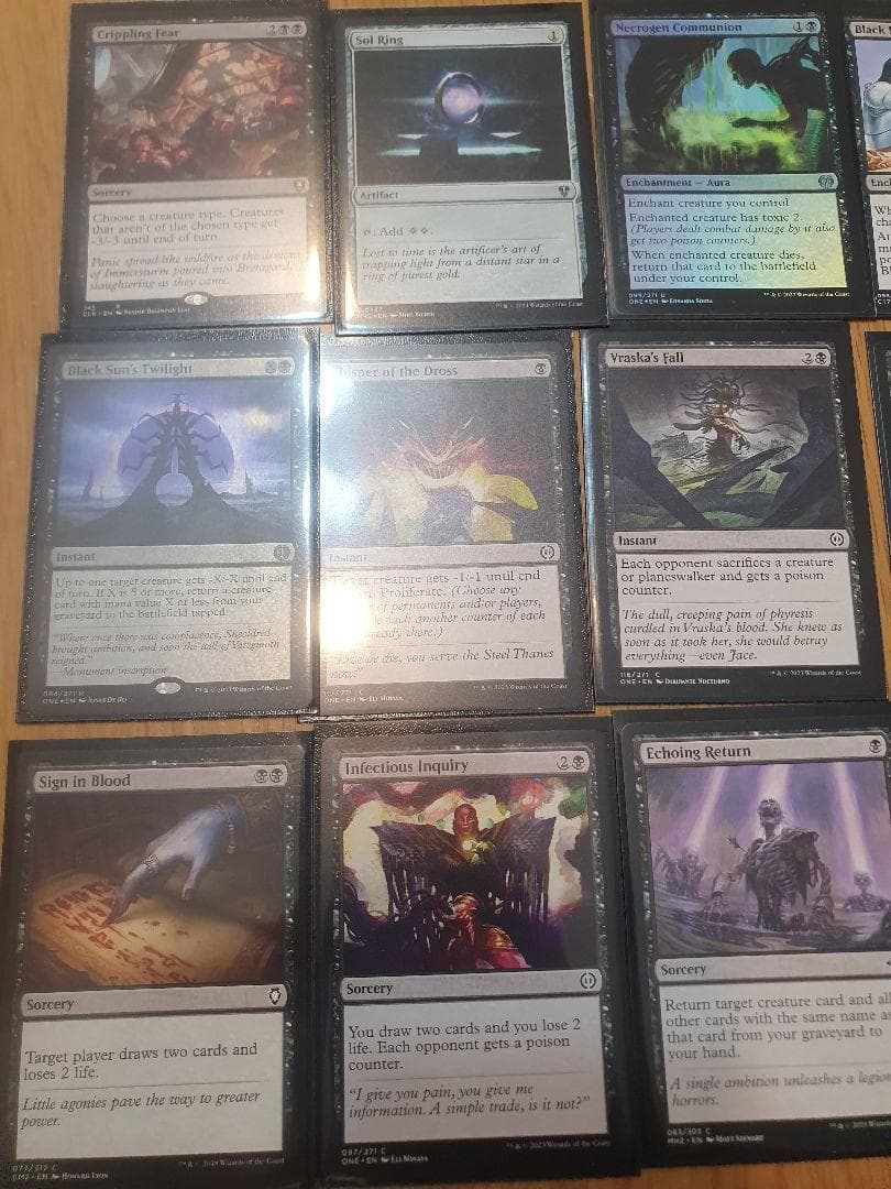 マジック：ザ・ギャザリング Rats/Infect custom MTG commander deck