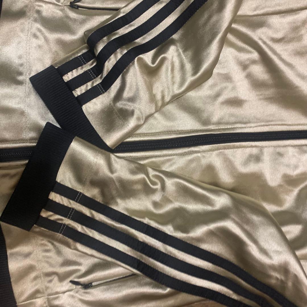 00sグランジ archive adidas ゴールド　上下　ジャージ