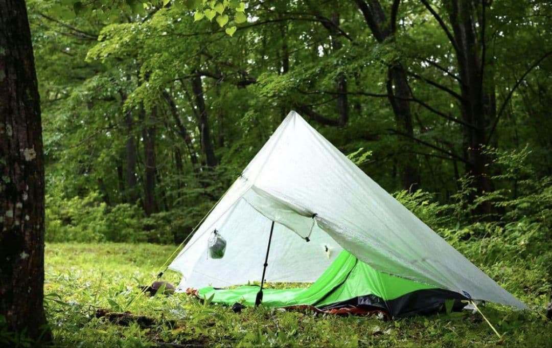 Zpacks｜Hexamid Pocket Tarp w/ Doors 白