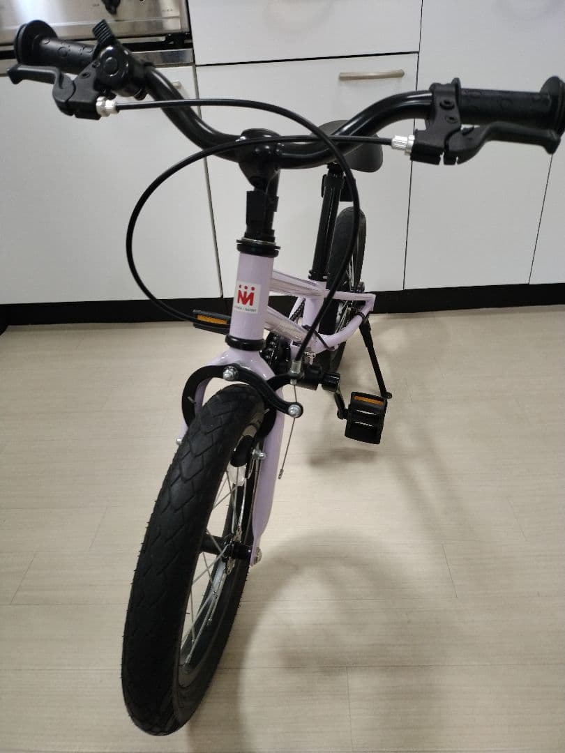 【2024年11月購入】へんしんバイクC14 パープル with ペダルくん
