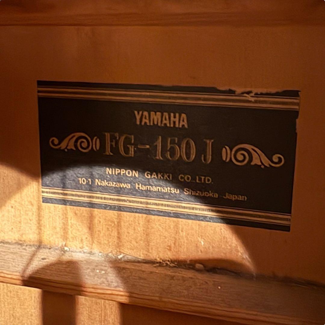 YAMAHA アコースティックギター FG-150J 黒ラベル