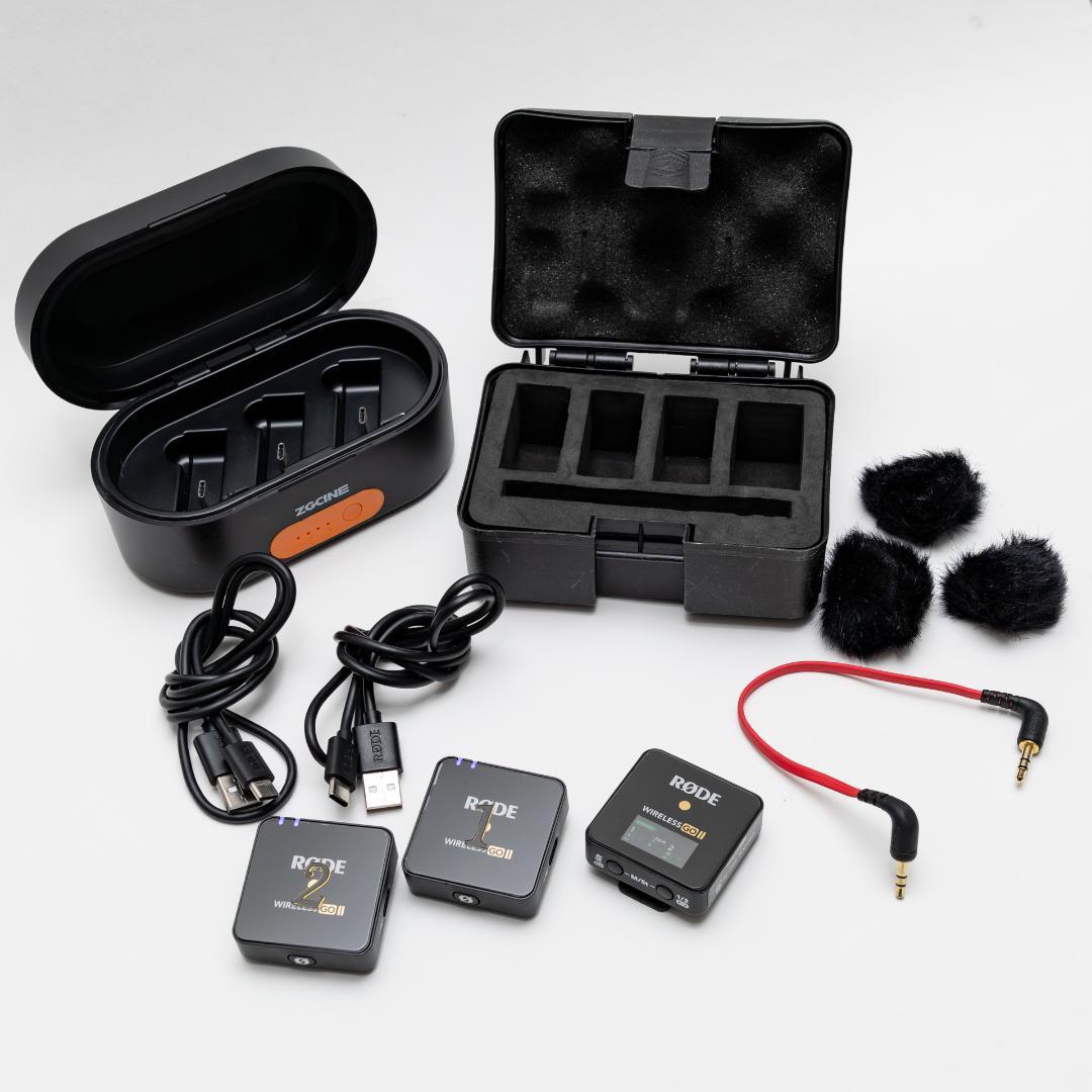 RODE Wireless GO II +充電器ハブ