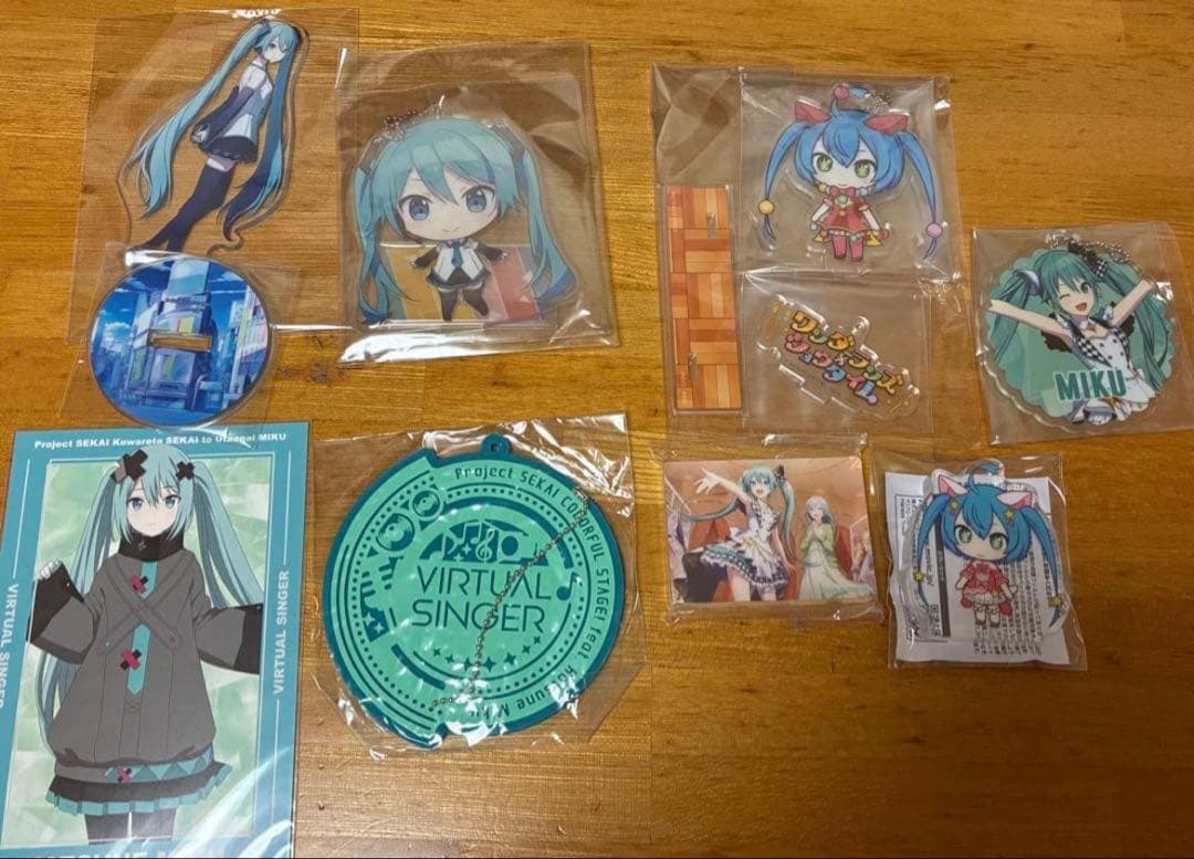 プロセカ　初音ミク　まとめ売り　バチャシン　モモジャン　ワンダショ　ニーゴ