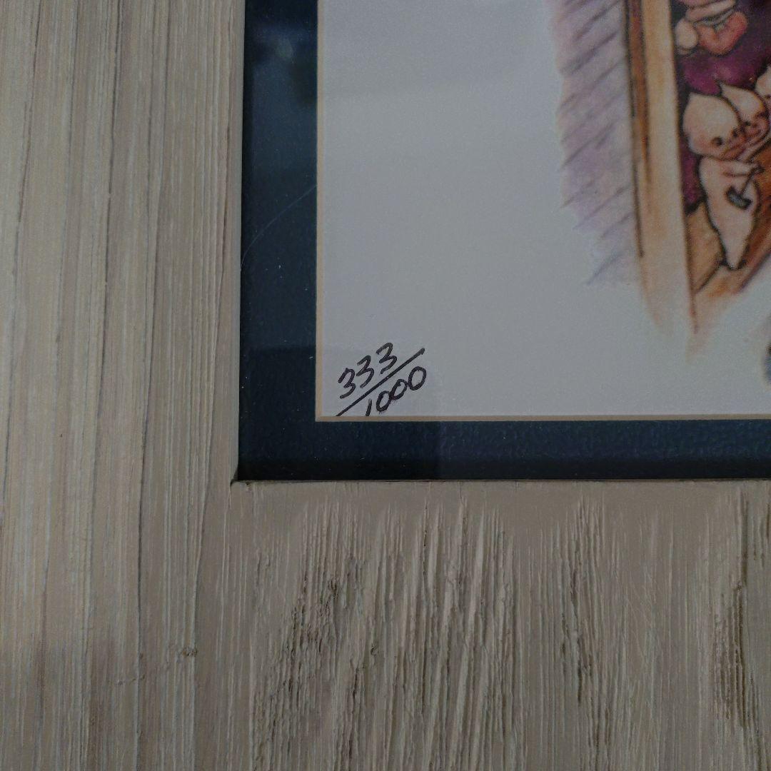 ローズ・オニールキューピー イラスト シリアルナンバー入り333/1000