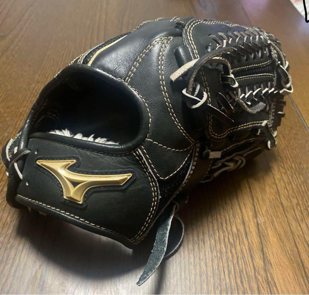 Mizuno ブラック 軟式グローブ