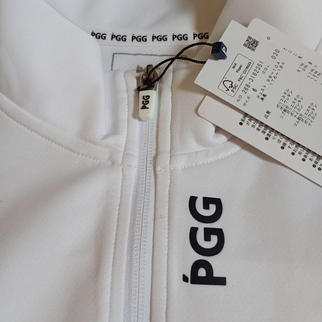PGG フルジップジャケット ホワイトメンズサイズ6