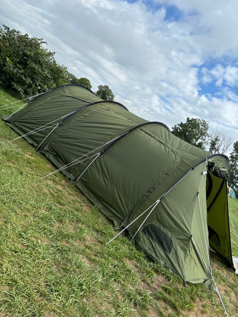 希少カラー！　DOD カマボコテント3M カーキ