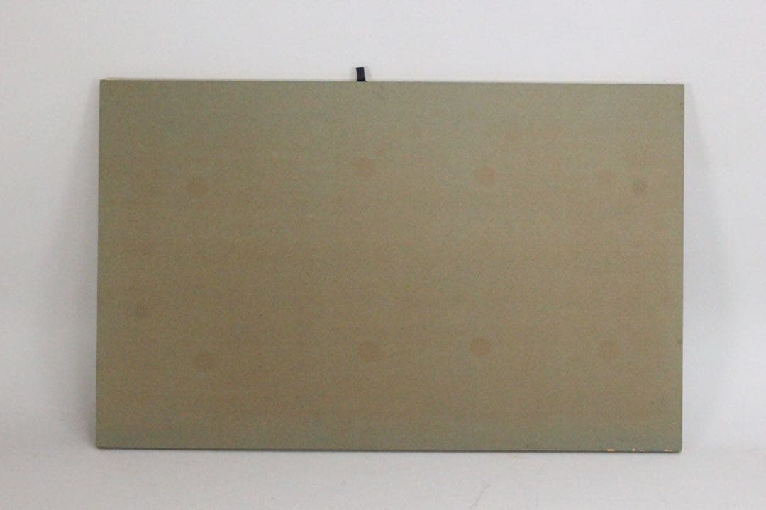 No4943 額装　山本龍洞　遊金魚図　絹本着色　真作　日本画　古美術　送料無料