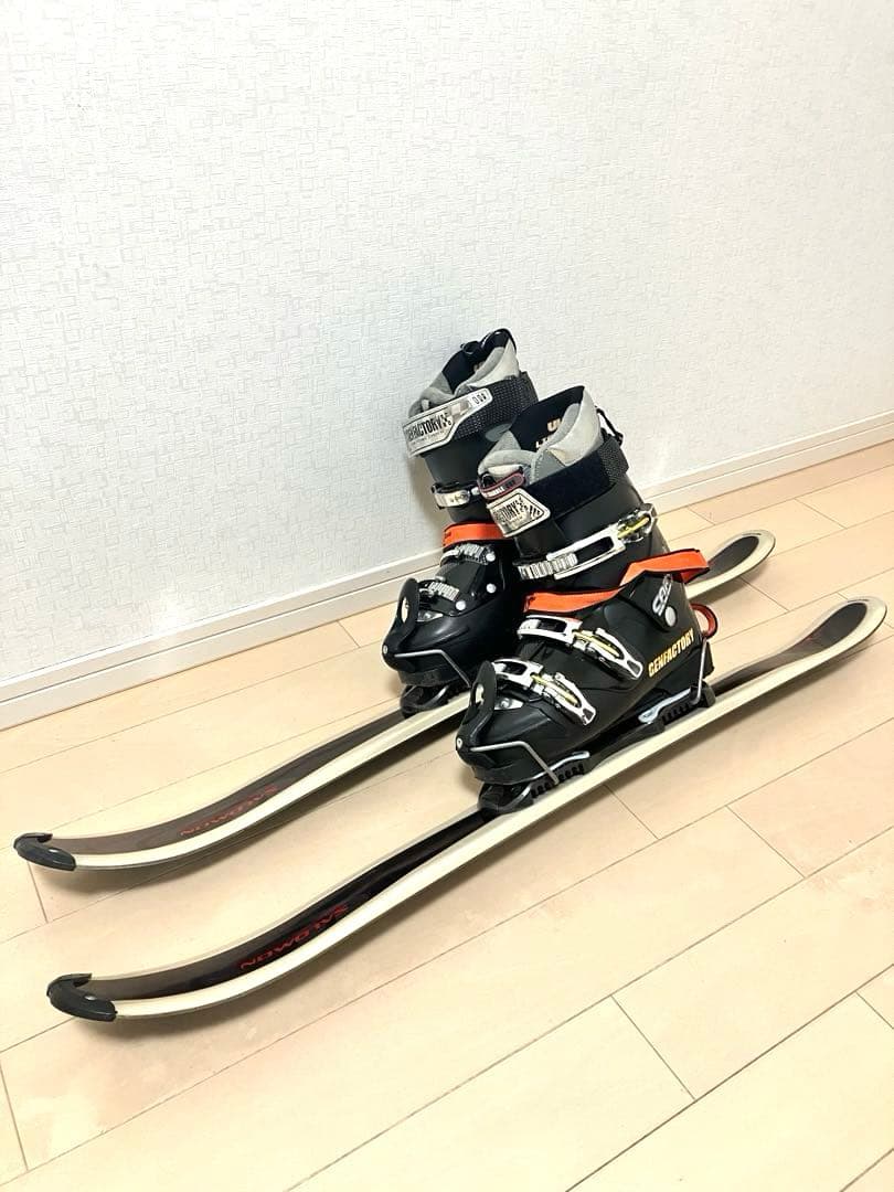 サロモン　SALOMON ショートスキー　スキーボード 26cm ブーツ　大阪