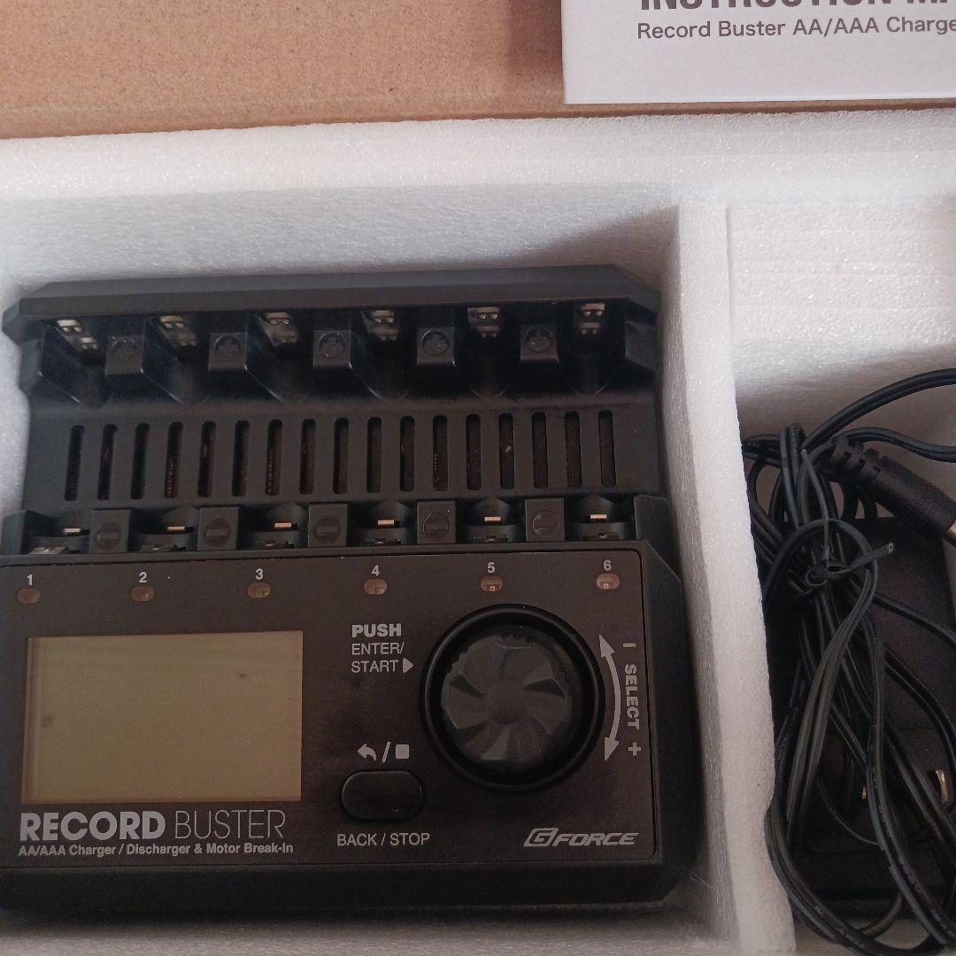G-Force RECORD BUSTER AA/AAA充電器