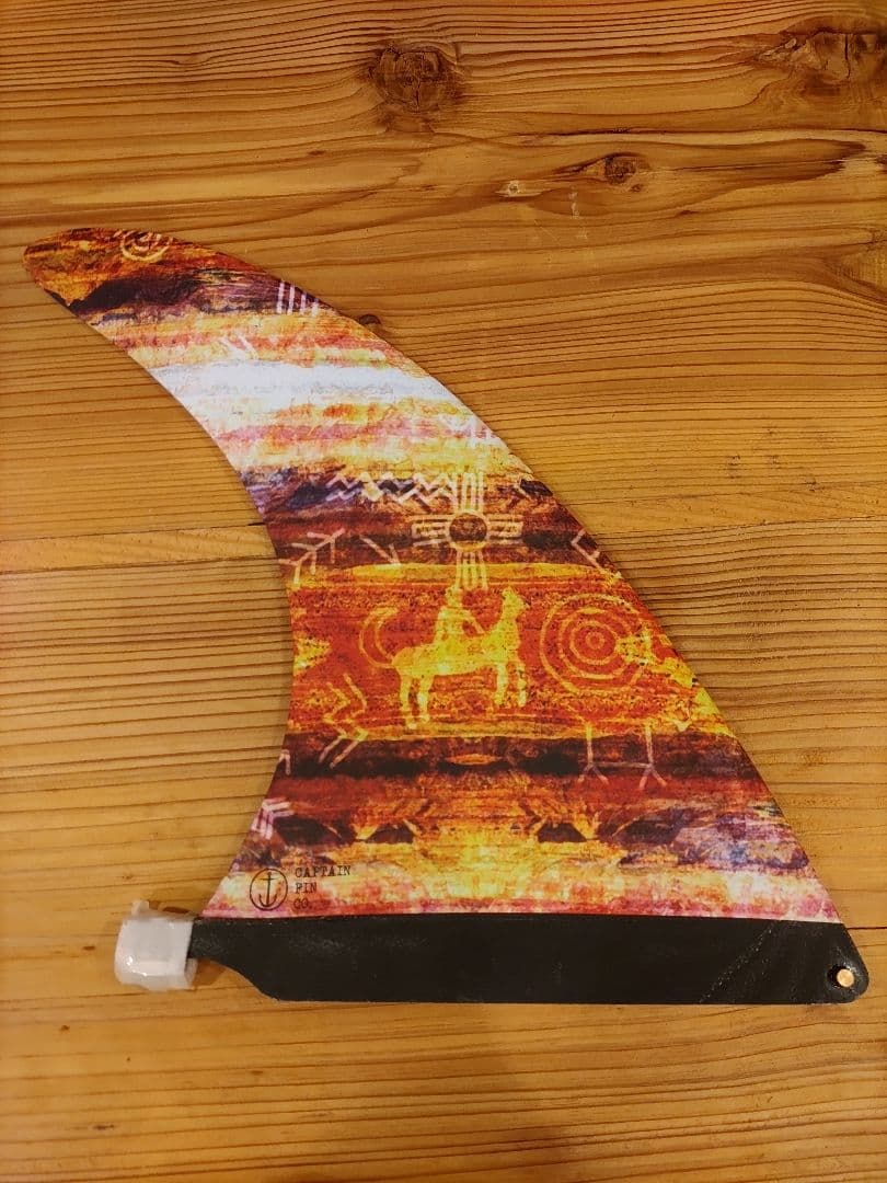 Kassia Meador 9.8インチ フィン タイダイシングルフィン ロング