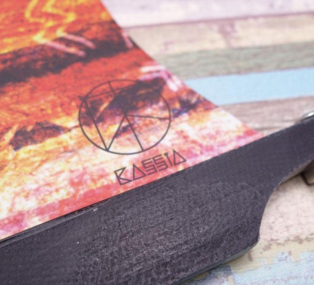 Kassia Meador 9.8インチ フィン タイダイシングルフィン ロング