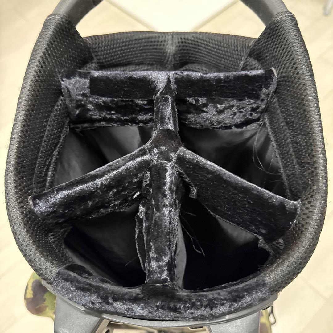 ブリーフィング CR-4 スタンドキャディバック　ウッドランドカモ　廃盤品