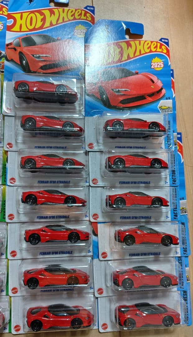 ミニカー HotWheels LAFERRARI F40 SF90 Ferrari