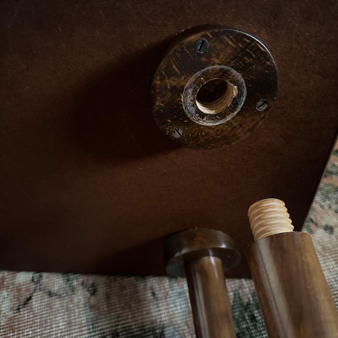 イギリスアンティーク　コーヒーテーブル　木製サイドテーブル　イギリスヴィンテージ