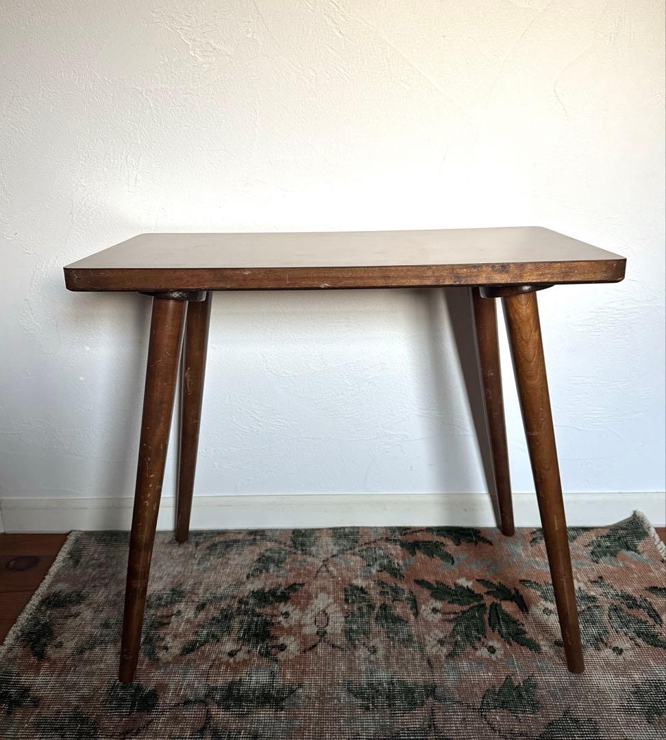 イギリスアンティーク　コーヒーテーブル　木製サイドテーブル　イギリスヴィンテージ