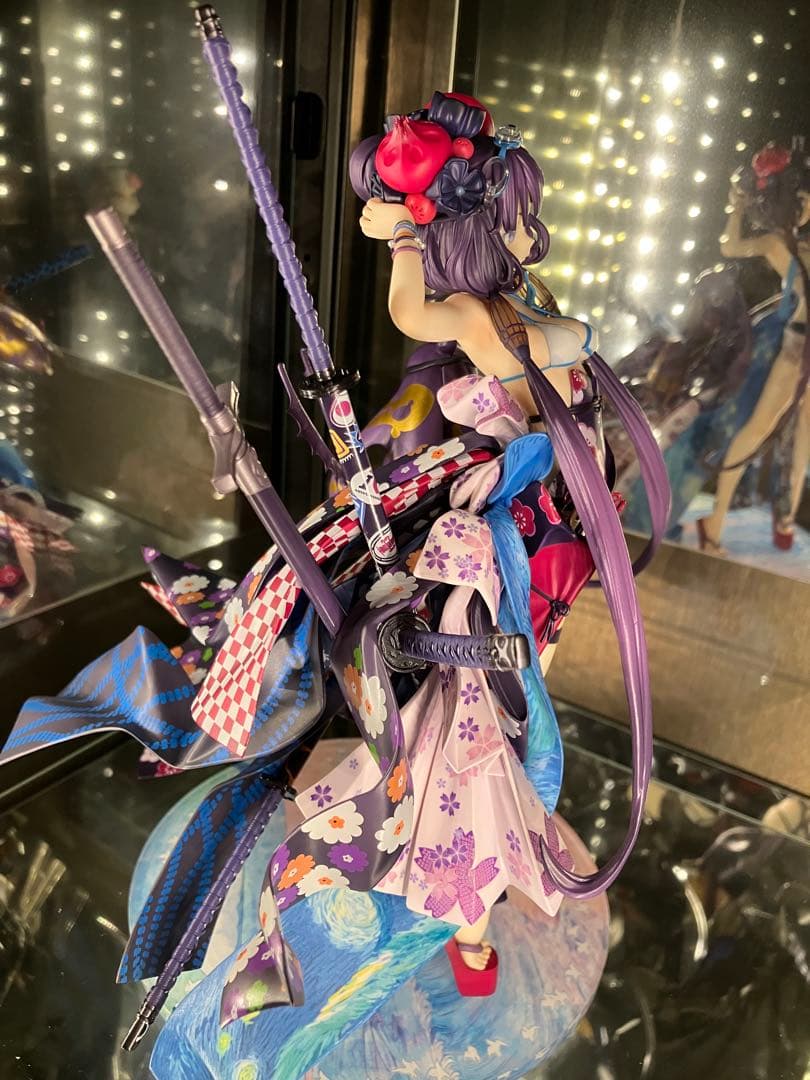 葛飾北斎　フィギュア　2点