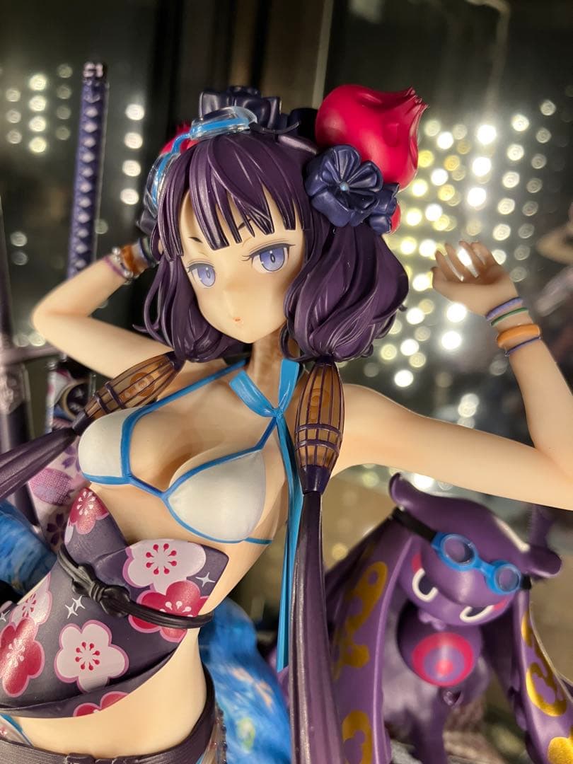 葛飾北斎　フィギュア　2点