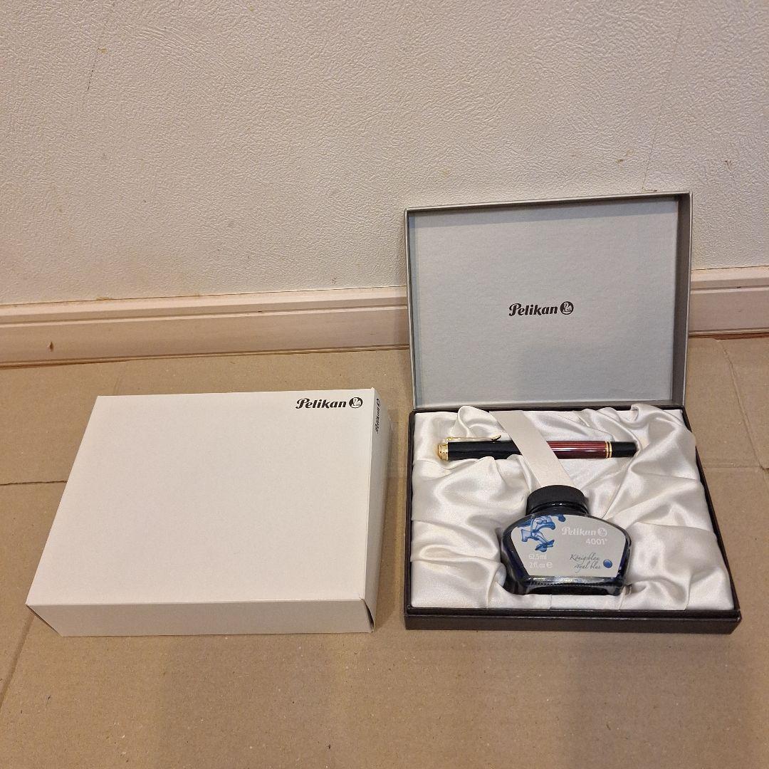 (最終値引き)万年筆　Pelikan　M400　スーベレーン　ボールドーF